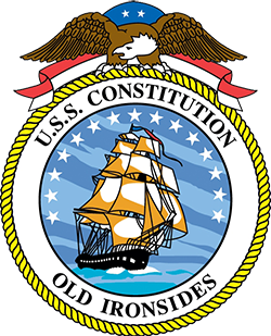 憲法號風帆護衛艦船員徽章