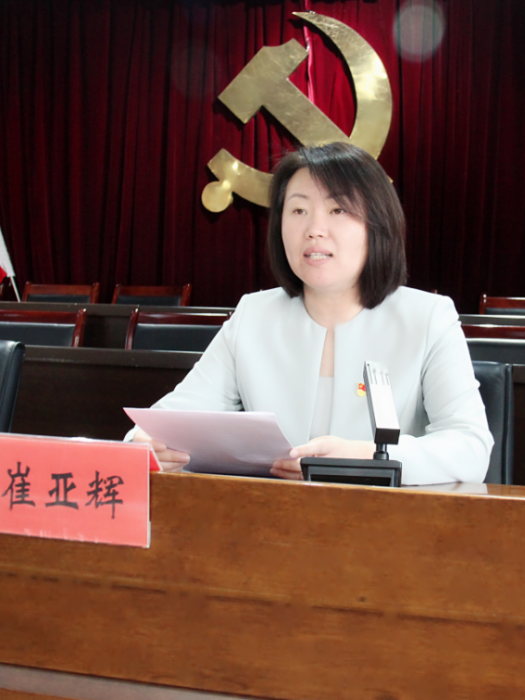崔亞輝(黑龍江省齊齊哈爾市鐵鋒區委書記、政府區長,黑龍江鐵鋒經濟開發區黨工委書記、管委會主任) 崔亞輝(黑龍江省齊齊哈爾市鐵鋒區委書記、政府區長,黑龍江鐵鋒經濟開發區黨工委書記、管委會主任)