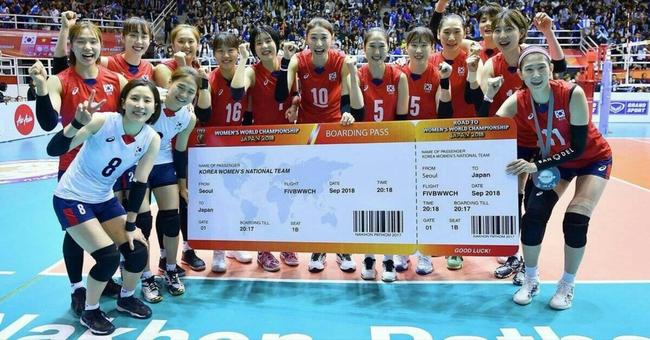 韓國女排獲世錦賽入場券