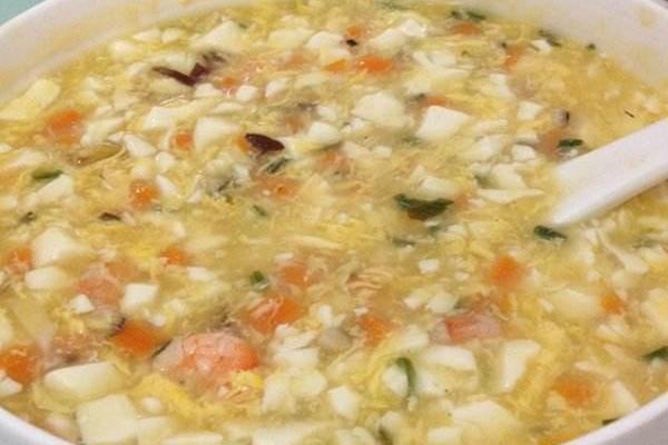 三丁豆腐羹 三丁豆腐羹