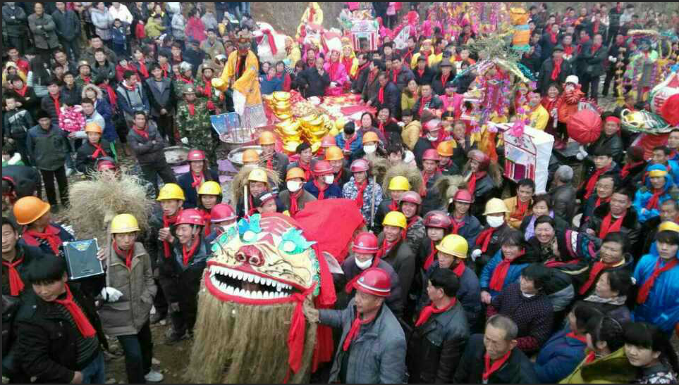 傳統民俗春節燈會