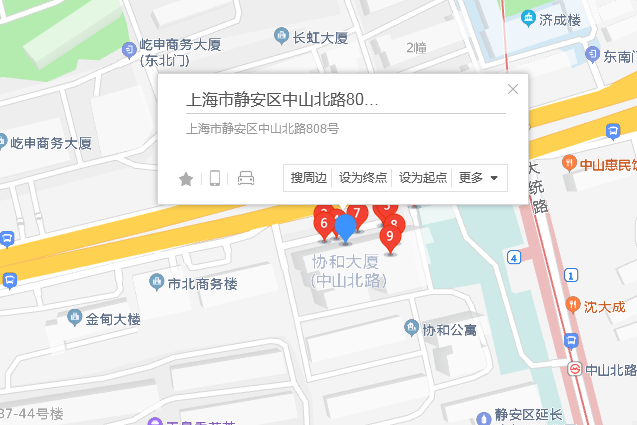 中山北路808號 中山北路808號