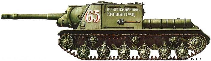 蘇聯ISU-152自行反坦克炮