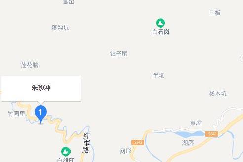 硃砂沖路(吉安市城南專業市場的道路)