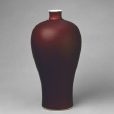 霽紅釉梅瓶