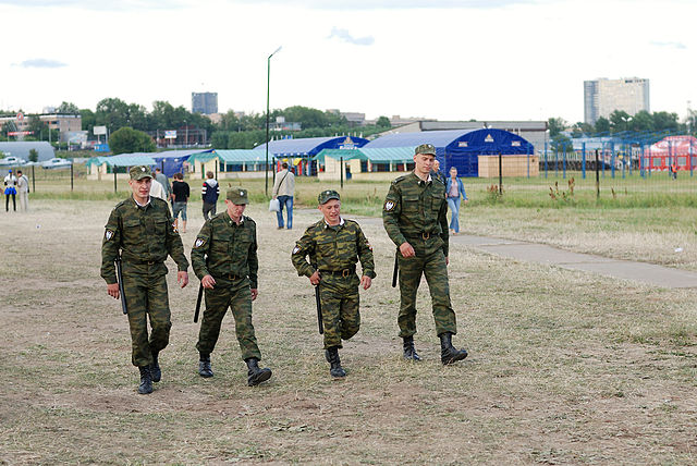 內務部內衛部隊，圖片攝於2007年