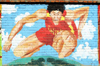 北京塗鴉牆的塗鴉