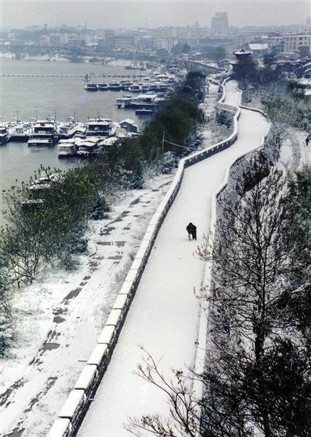 冬日裡的贛州古城牆