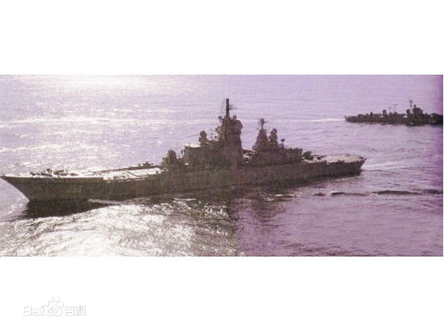 重慶號驅逐艦單艦對峙蘇聯核動力巡洋艦艦隊