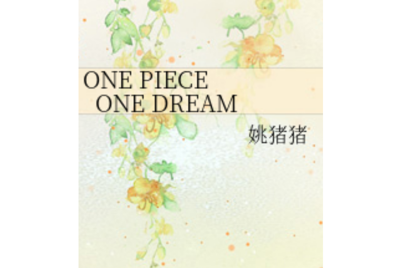 ONE PIECE ONE DREAM ONE PIECE ONE DREAM