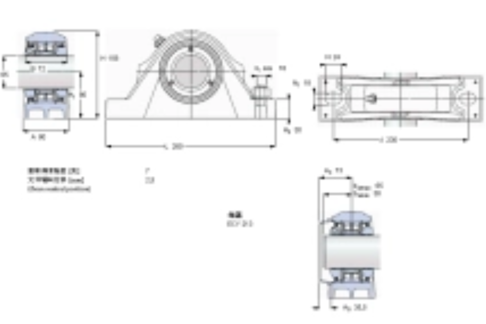 SKF SYNT65LTS軸承 SKF SYNT65LTS軸承