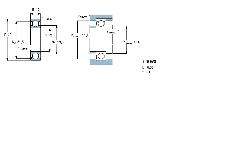 SKF 6301-Z軸承 SKF 6301-Z軸承