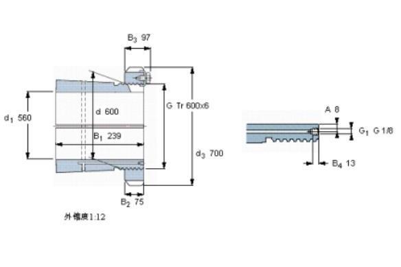 SKF OH39/600H軸承 SKF OH39/600H軸承