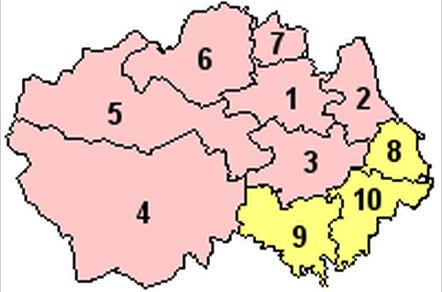 2009年4月前的行政區劃