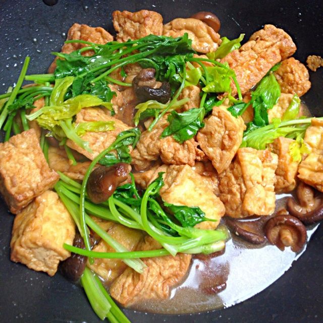 家常三杯豆腐 家常三杯豆腐