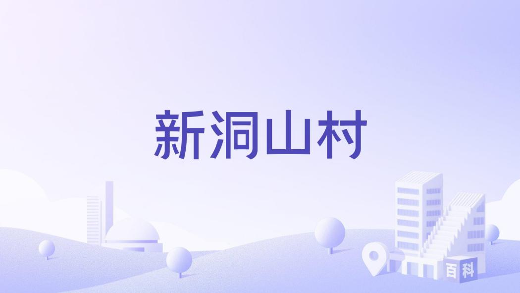 新洞山村 新洞山村