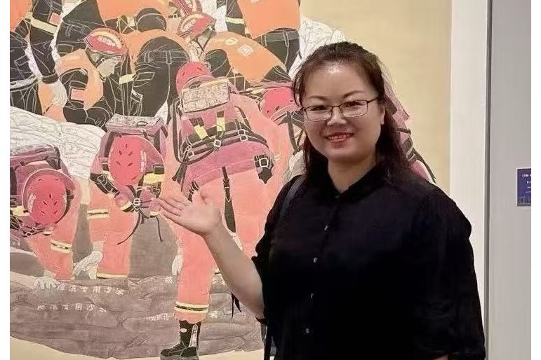 康華(四川省宣漢中學高中美術教研組長) 康華(四川省宣漢中學高中美術教研組長)