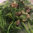 莧菜炒螺片 莧菜炒螺片