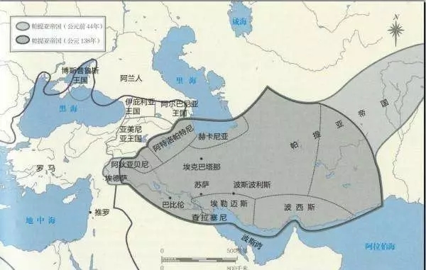 帕提亞帝國治下的中亞地區