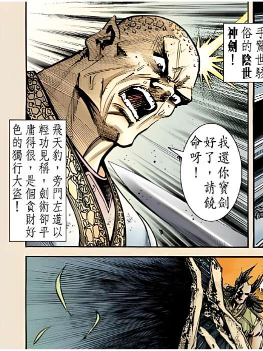 飛天豹(漫畫《新著龍虎門》中的香港黑道新晉風雲人物) 飛天豹(漫畫《新著龍虎門》中的香港黑道新晉風雲人物)