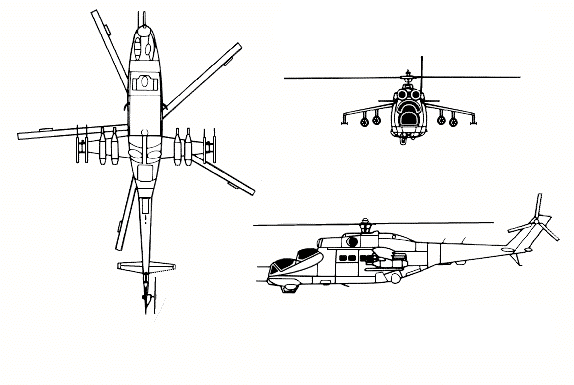 米-24三視圖