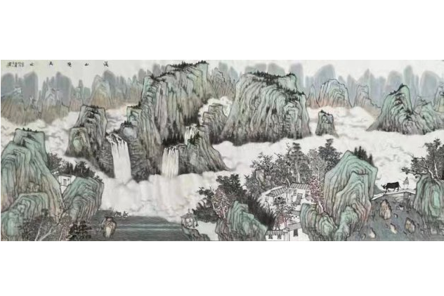 溪山隱高士 溪山隱高士
