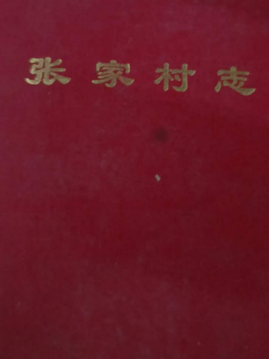 張家村志 張家村志