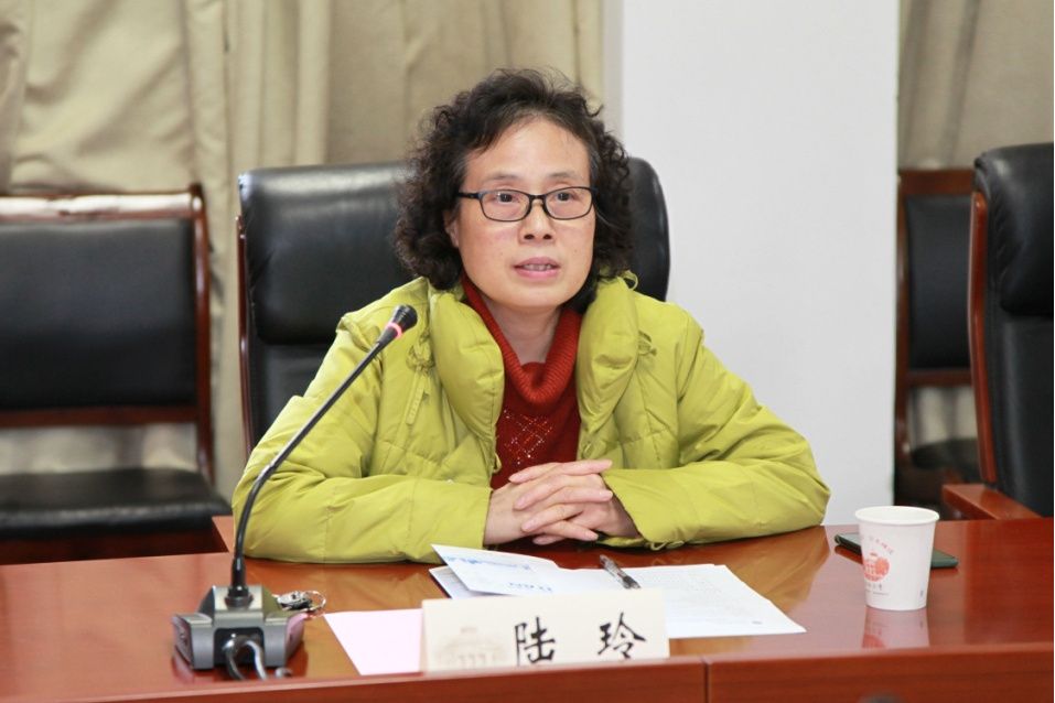 陸玲(東南大學黨委組織部副處級組織員) 陸玲(東南大學黨委組織部副處級組織員)