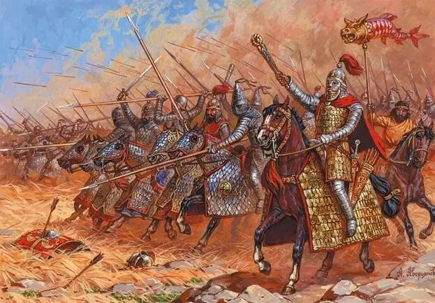 帕提亞人終於依靠自己的騎兵攻勢 取得了勝利
