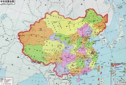 中華民國北洋時期全圖