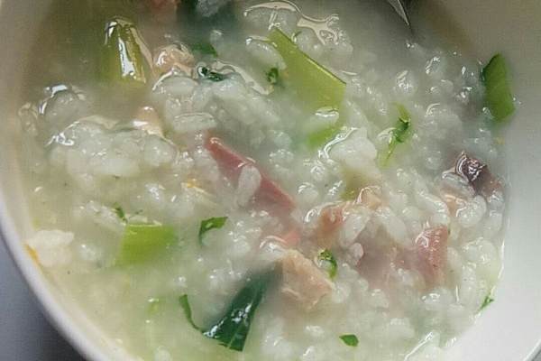 豬肝青菜粥 豬肝青菜粥