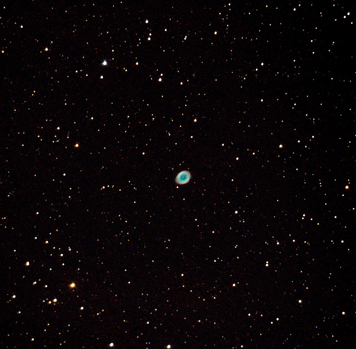 天文望遠鏡中的指環星雲