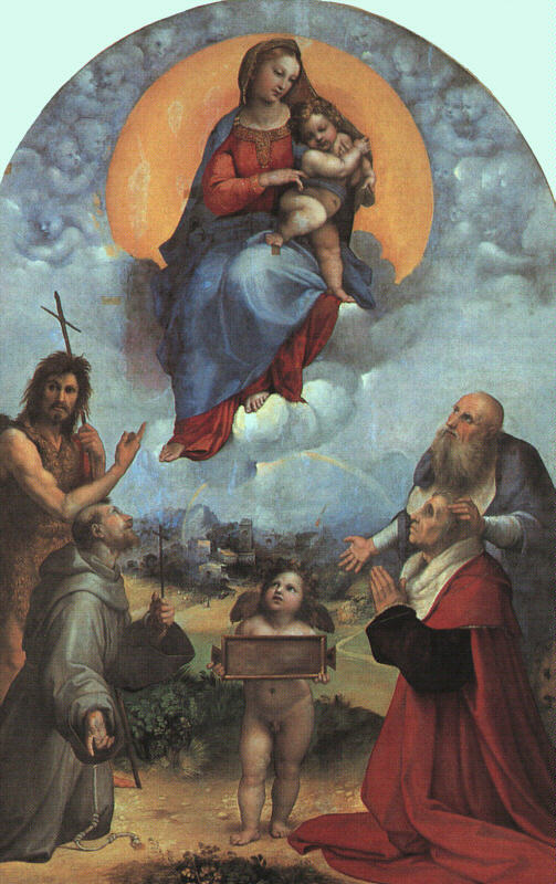 《佛利諾的聖母》(The Madonna of Foligno)