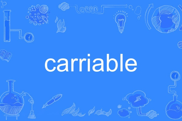 carriable carriable