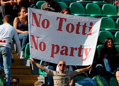 NO TOTTI，NO PARTY