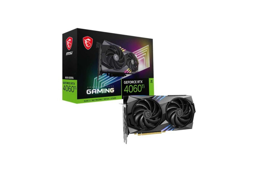 微星GeForce RTX 4060 Ti GAMING 8G 微星GeForce RTX 4060 Ti GAMING 8G