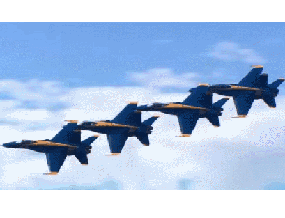 美國海軍藍色天使飛行表演隊