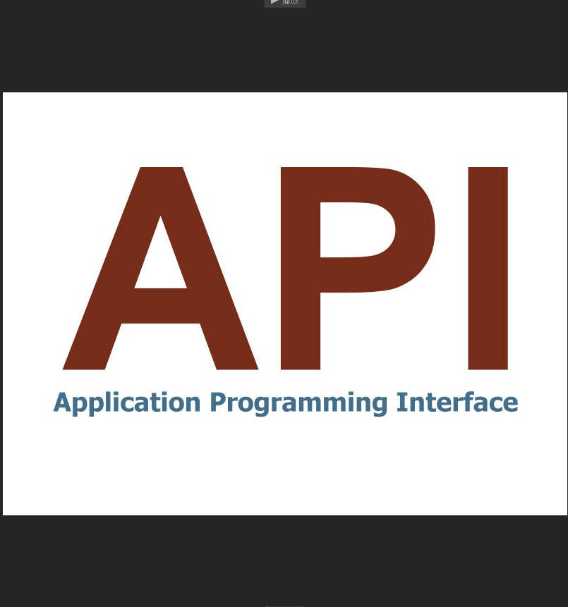 API應用程式設計接口
