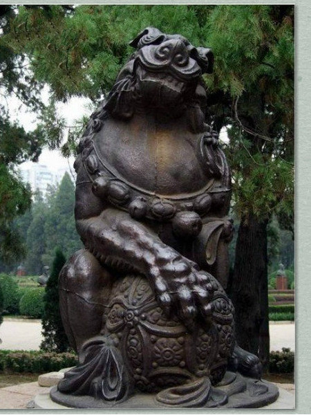鐵獅子(河北省石家莊市橋西區中山西路343號丟失文物) 鐵獅子(河北省石家莊市橋西區中山西路343號丟失文物)