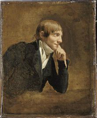路易斯·利奧波德·布瓦伊為雷杜德畫的畫像
