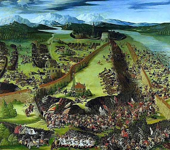 1525年的帕維亞戰役後 一些僱傭軍來到了匈牙利