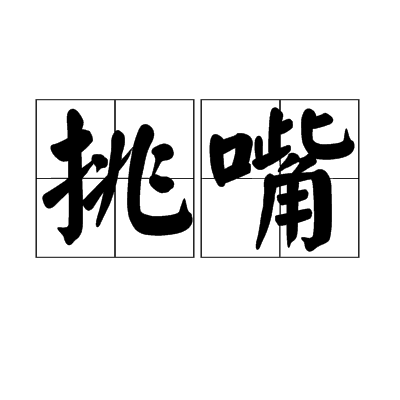 挑嘴 挑嘴