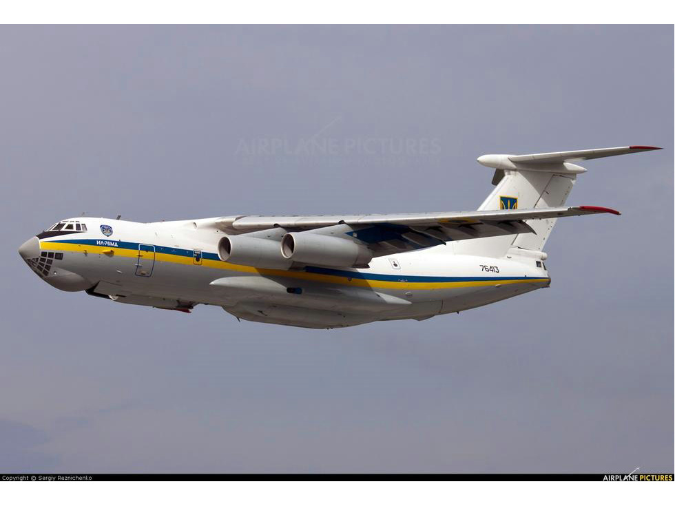 烏克蘭空軍的伊爾-76運輸機