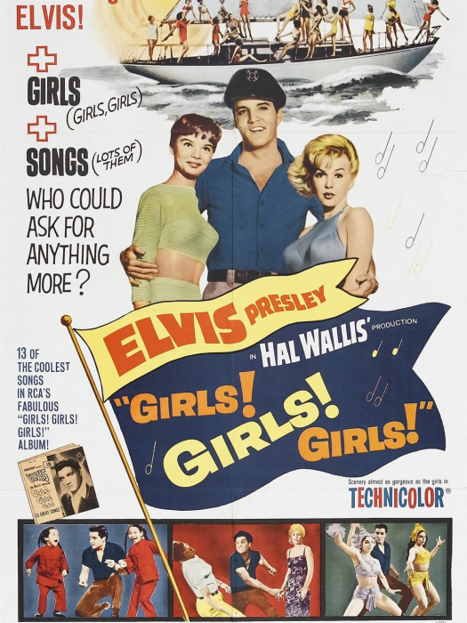 Girls! Girls! Girls!(1962年由諾曼·陶羅格執導的影片) Girls! Girls! Girls!(1962年由諾曼·陶羅格執導的影片)