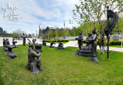 金河公園雕塑