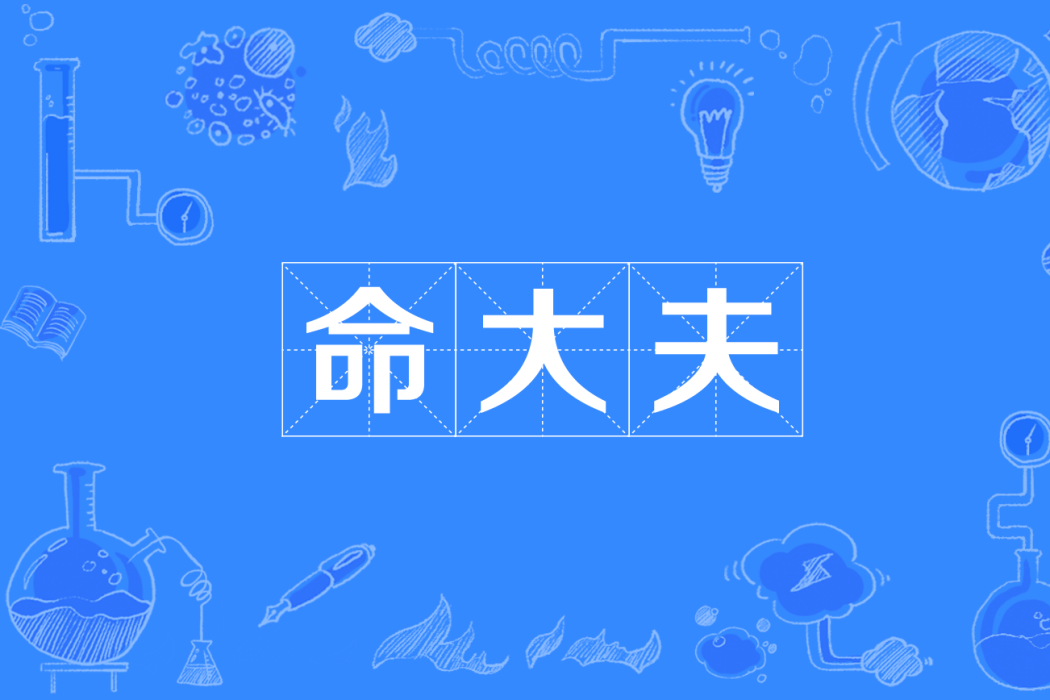 命大夫 命大夫