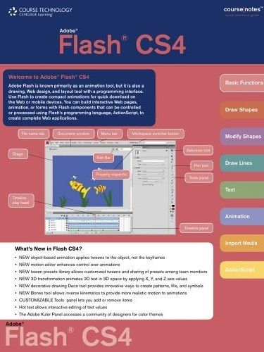 Adobe Flash Cs4 Coursenotes Adobe Flash Cs4 Coursenotes