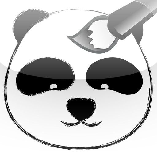 熊貓塗鴉 熊貓塗鴉