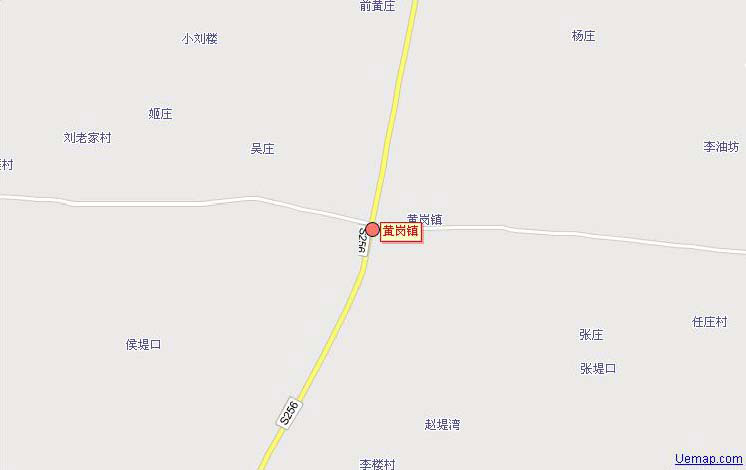 黃崗鎮地圖