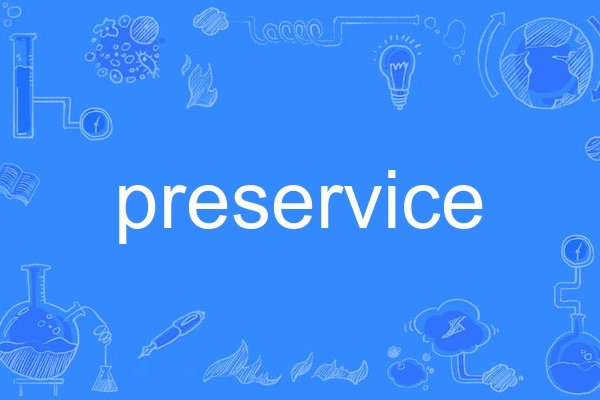 preservice preservice
